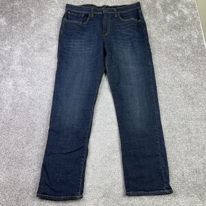 Lucky Brand Jeans Men’s 34X30 Blue 223 Straight Mid-Rise Dark Denim Preppy
